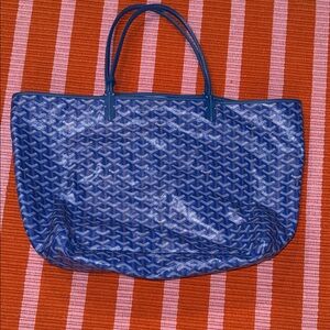 Goyard Blue Patterned Tote Bag - Women's Everyday Carry